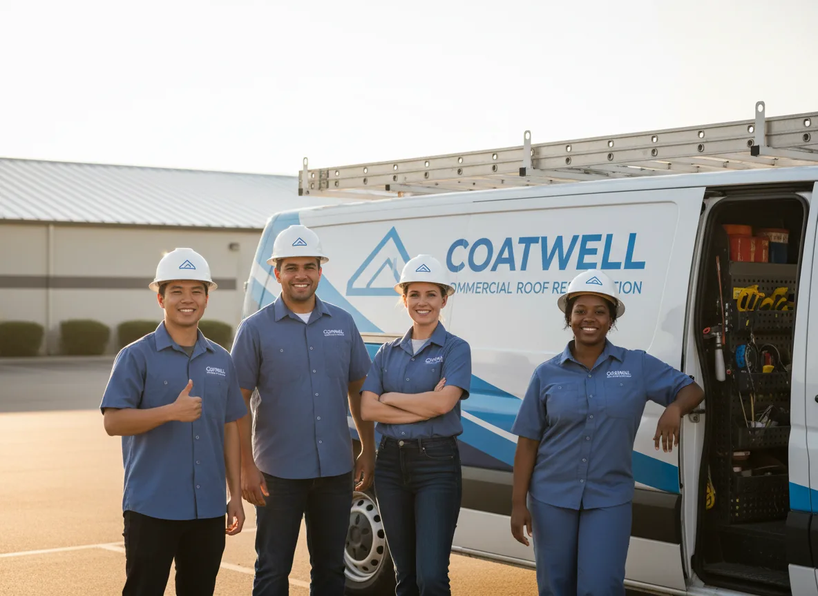 Commercial roof coating company in Mount Pleasant, TX